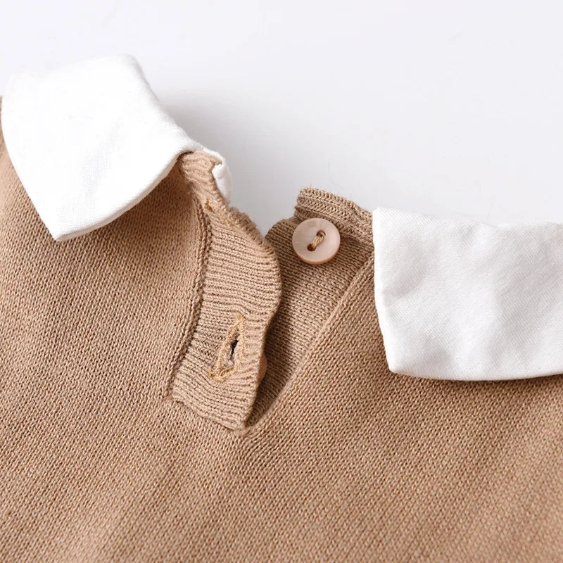 Baby Collar Romper Outfit