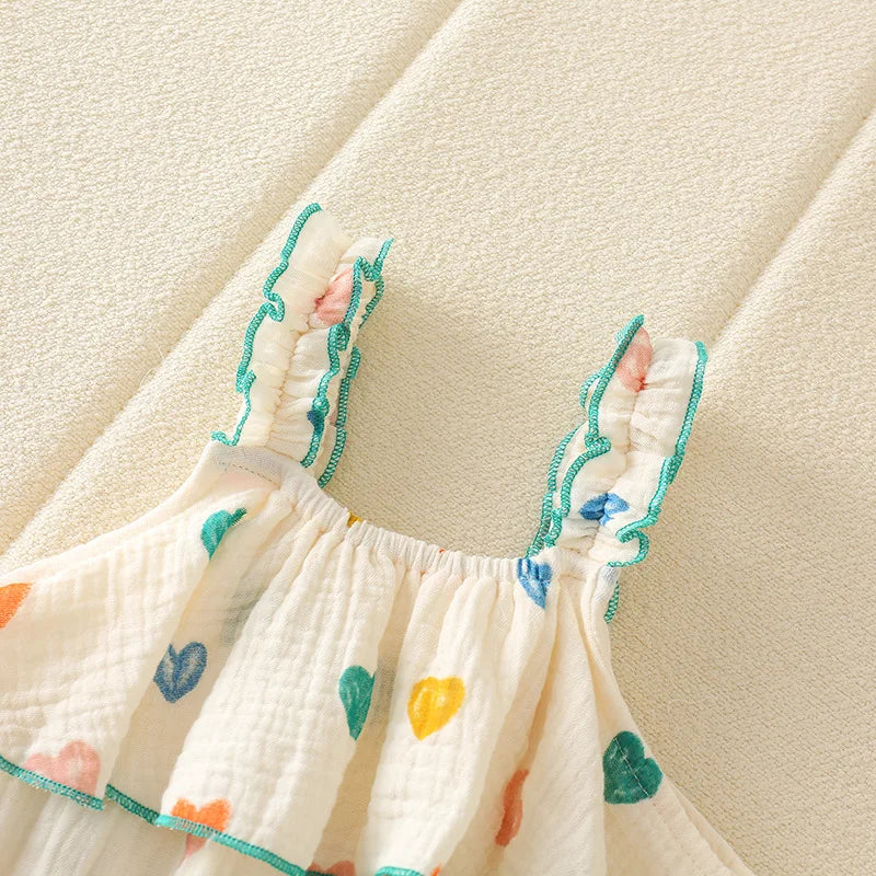 Baby “I Love You” Romper Set