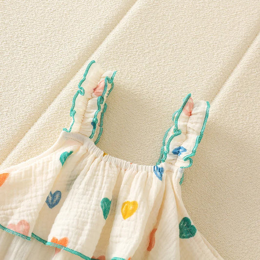 Baby “I Love You” Romper Set