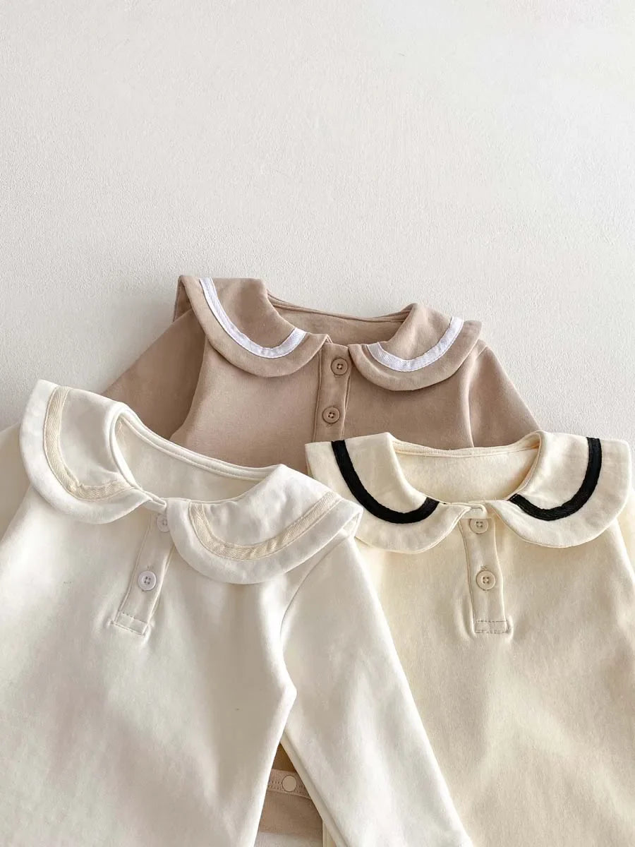 Sailor Collar Baby Romper