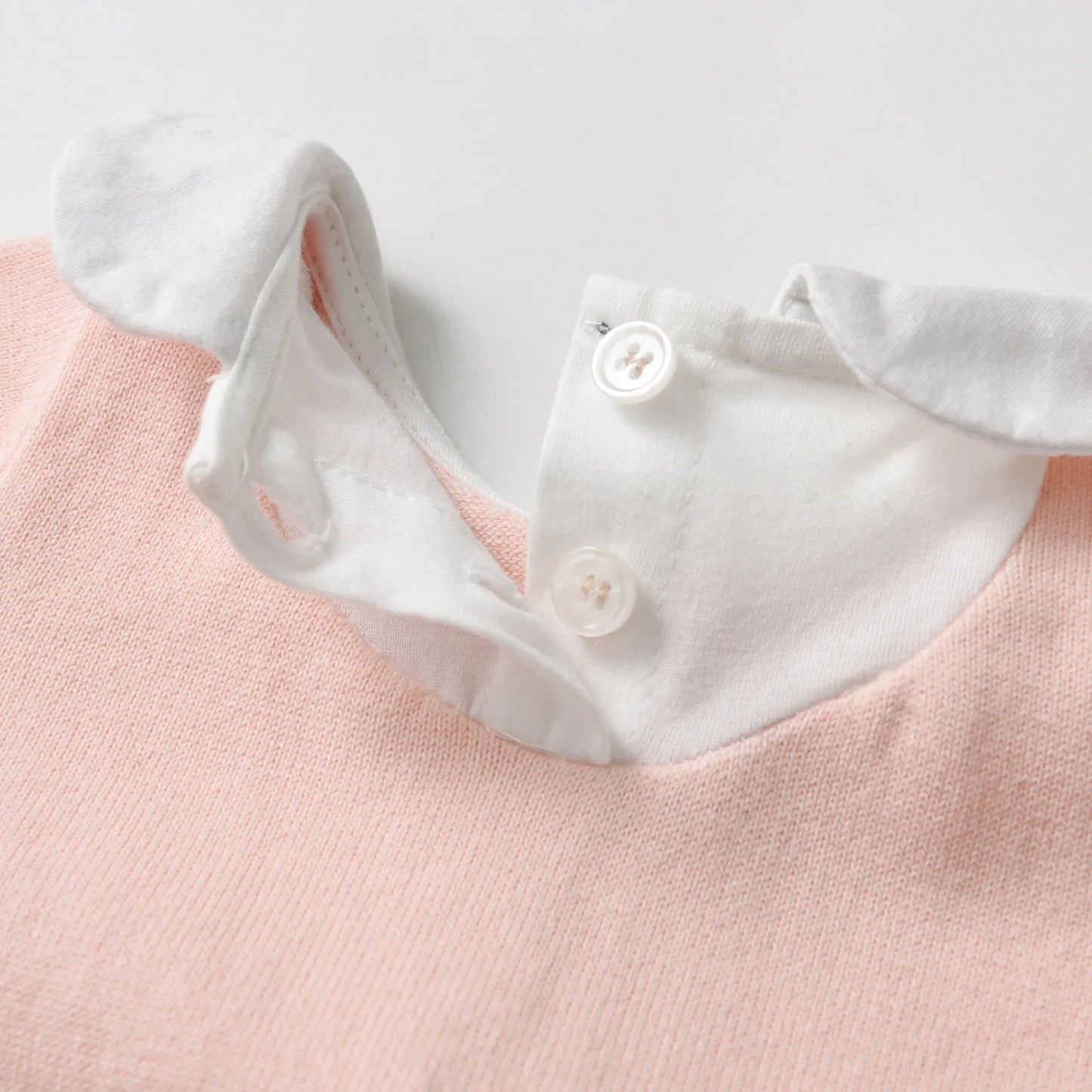 Knitted Baby Pompom Romper