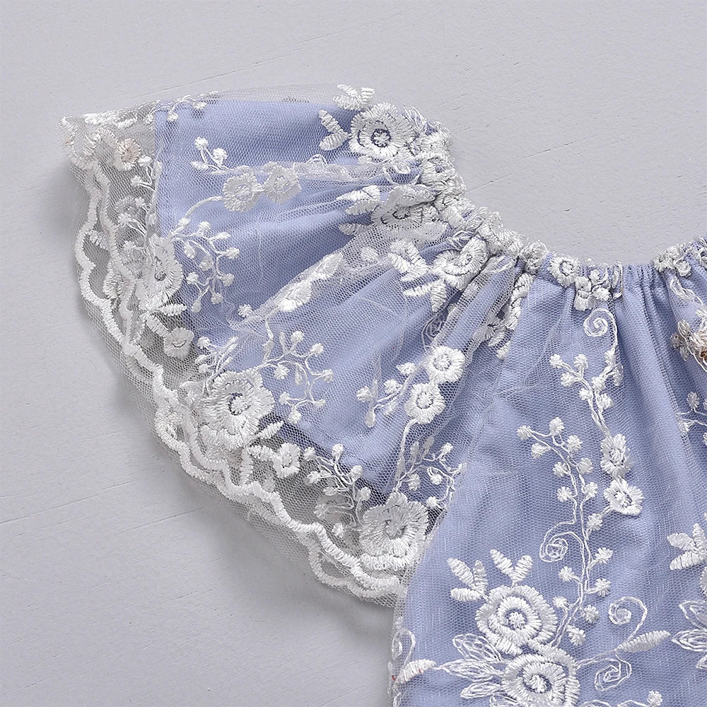 Lace Baby Romper Outfit