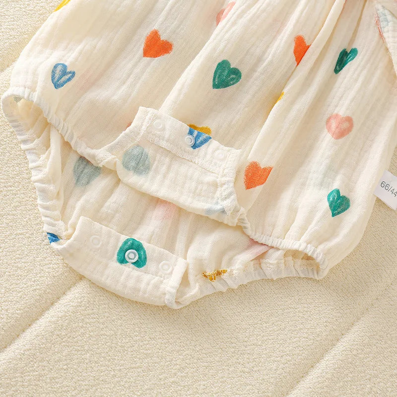 Baby “I Love You” Romper Set