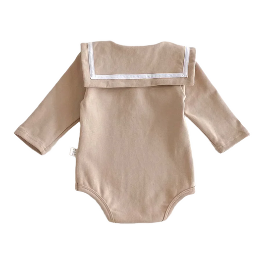 Sailor Collar Baby Romper